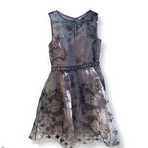 LITTLE MISTRESS London: Knee Length Party Dress- Size 6